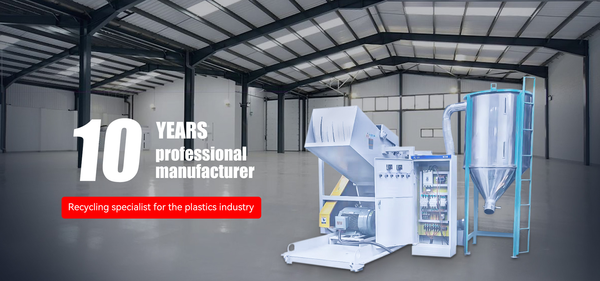 Fabricant de granulateurs en plastique